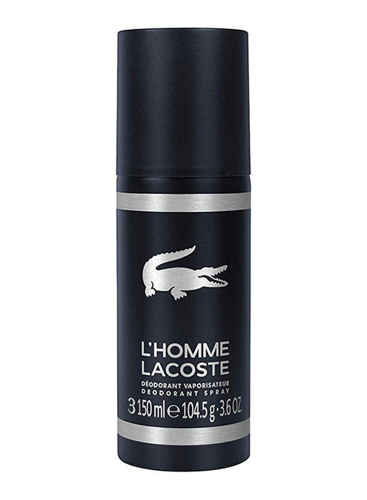 Buy Lacoste L'Homme for Men Deodorant Spray 150mL at low price