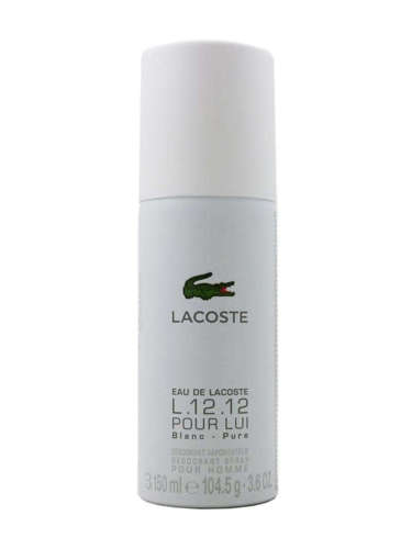 صورة Lacoste L.12.12 Blanc Pure Deodorant Spray for Men 150mL