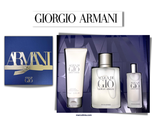 صورة Giorgio Armani Acqua Di Gio Eau de Toilette for Men 100mL Gift Set