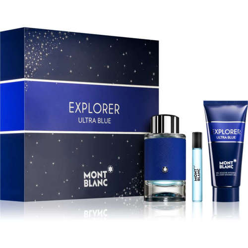 صورة Mont Blanc Explorer Ultra Blue Eau de Parfum for Men 100mL Gift Set