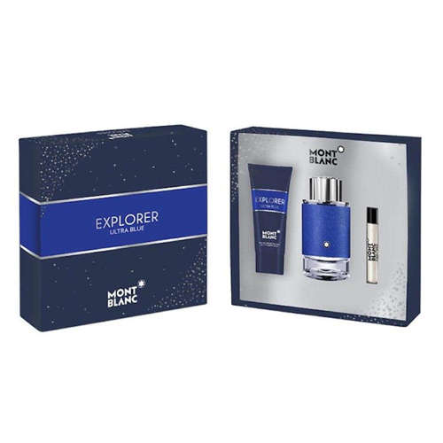 صورة Mont Blanc Explorer Ultra Blue for Men Eau de Parfum for Men 100mL Gift Set