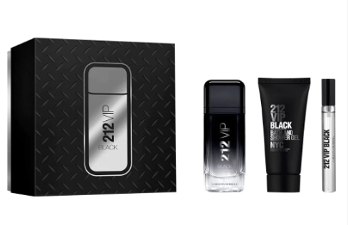 صورة Carolina Herrera 212 VIP Black for Men Eau de Parfum 100mL Gift Set
