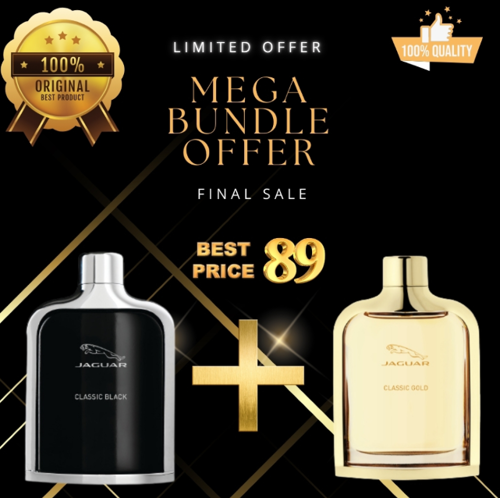 Picture of Jaguar Classic Black + Gold for Men 100mL